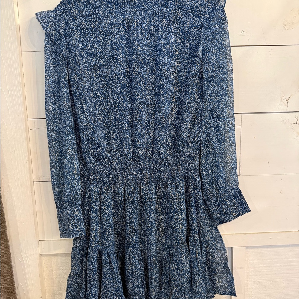 Teal Print Women's Dress ( Sincerely Ours)